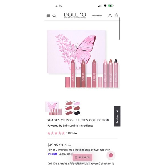 Doll 10 lipstick set - Picture 5 of 6